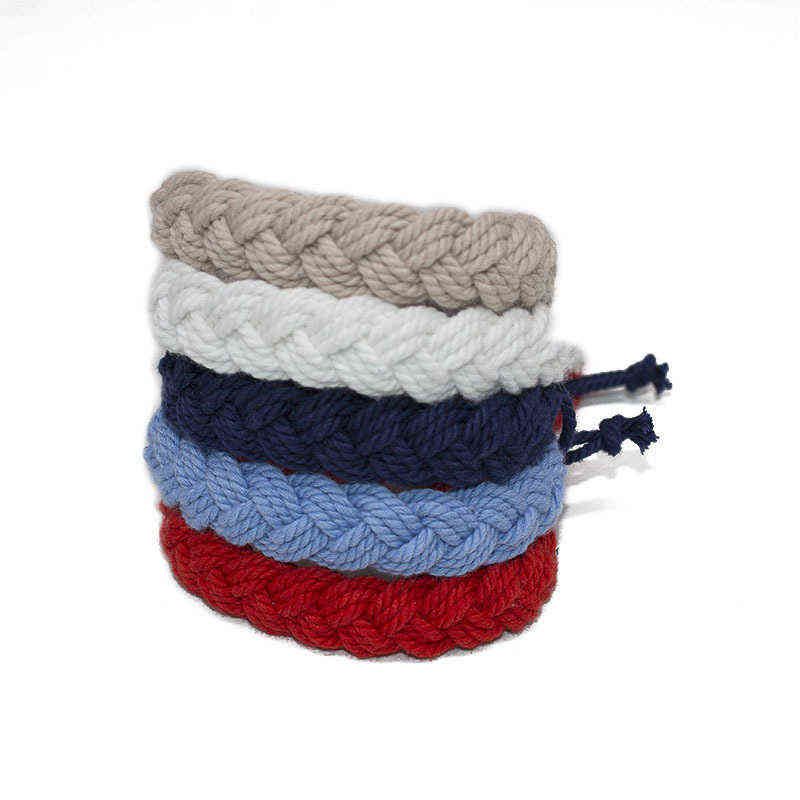 

Lucky Bracelet Men and Women Cotton Rope Hand-woven Sailor Adjustable
