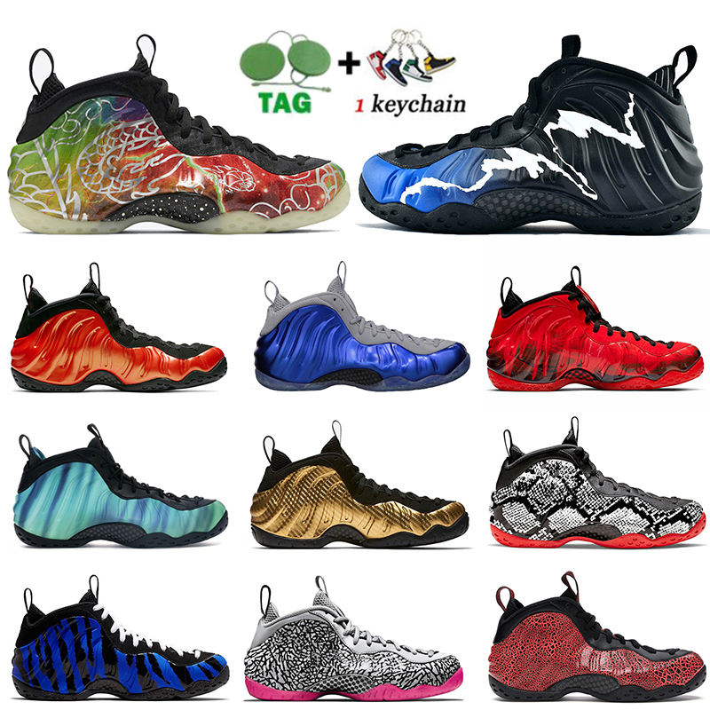 

Air Foamposite One Penny Hardaway 2021 With Socksl Basketball Shoes Foam Mens Elephant Print Pearlized Pink Chrome Gym Red Hyper Crimson Trainers Sneakers Size 40-47, A4 memphis tiger