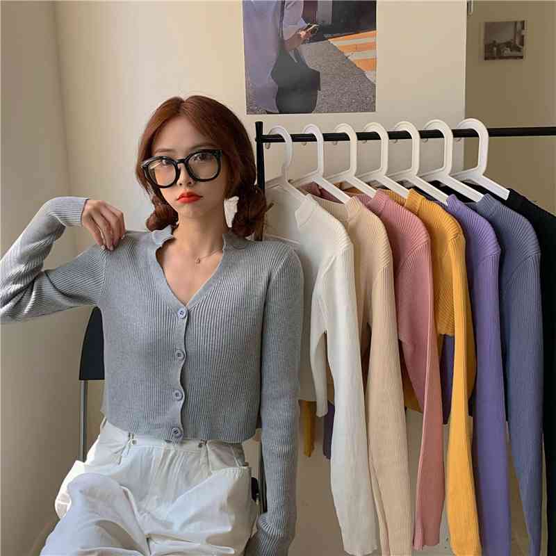 

WERUERUYU Women Tops Cardigan Blouse Spring Summer Korean Casual Chiffon Shirt Light Sun For Protection Clothing 210608, Black