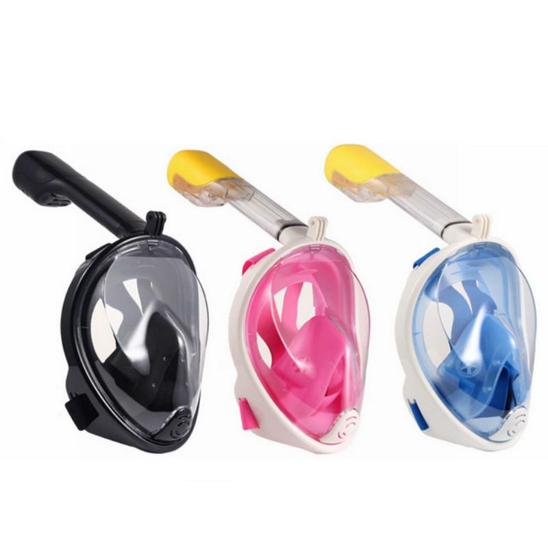 Outdoor Diving Equipment Goggles Snorkeling Mask Full Dry Snorkel Explosion Multiple Colour Two Specifications Masks-image-688855159