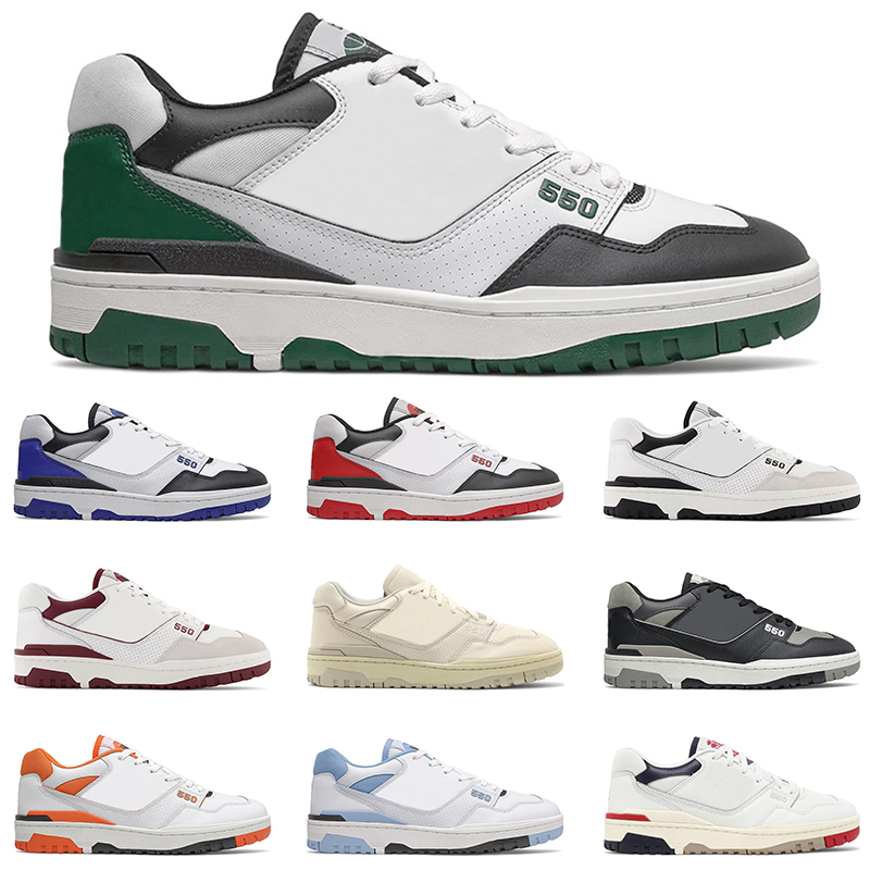 

550 running shoes men women top quality trainers Shifted Sport Black White Purple Varsity Gold UNC Syracuse Shadow Pistachio Ecru sports sneakers, 14 white navy red