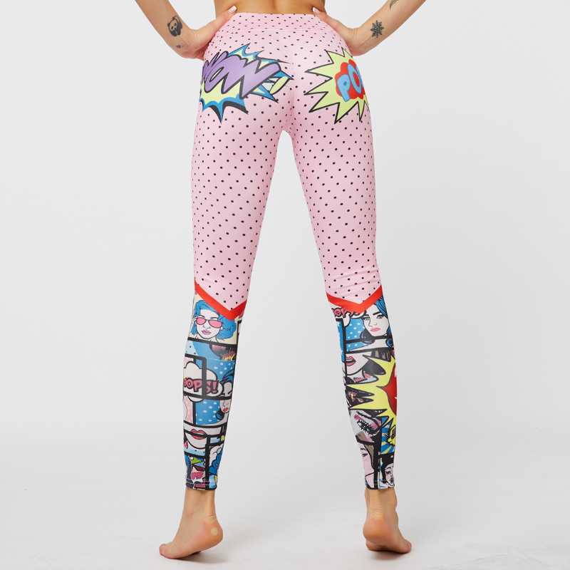 

Best Selling Yoga Jogging Pants Sports Leisure Fitness Printing Comfort, White;red