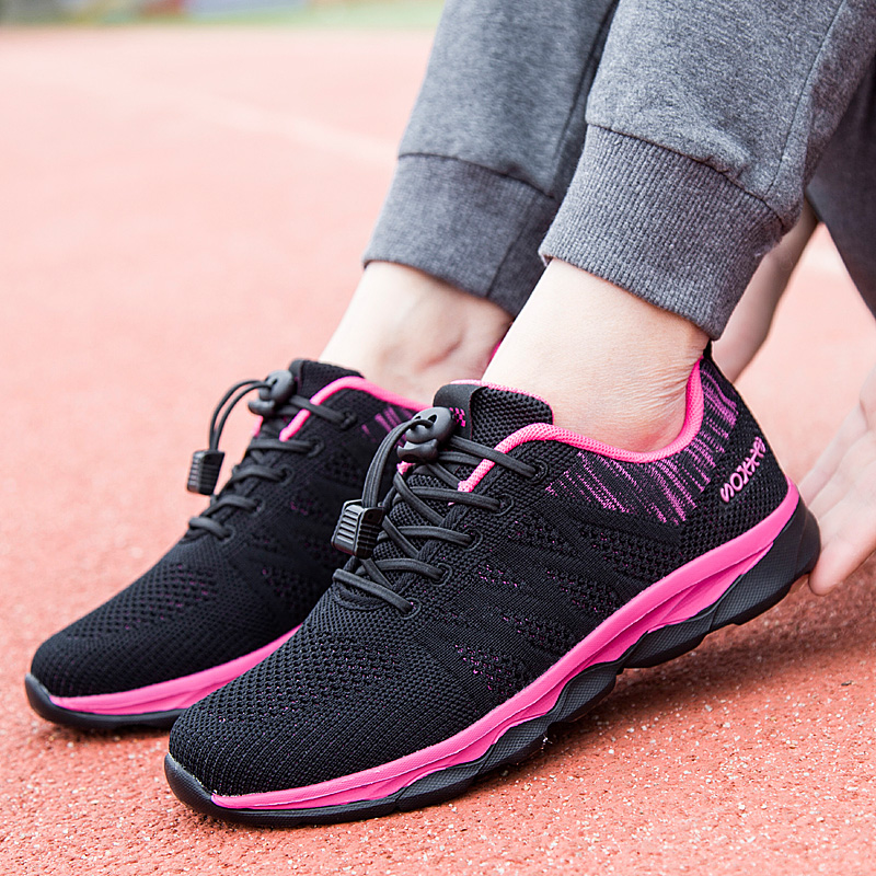 

2021 Designer Running Shoes For Women Rose Red Fashion womens Trainers High Quality Outdoor Sports Sneakers size 36-41 wx