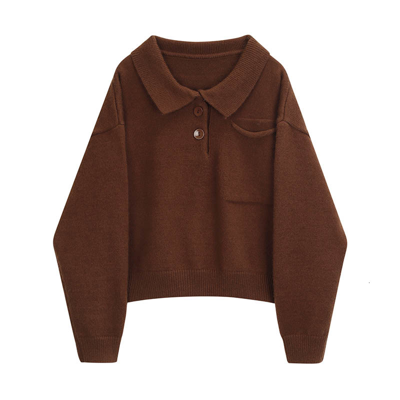 

women's sweaters gola polo feminina blusas outono inverno s coreano magro pulÃ´ver camisola de malha jumper bolso sÃ³lido manga longa rvz, White;black