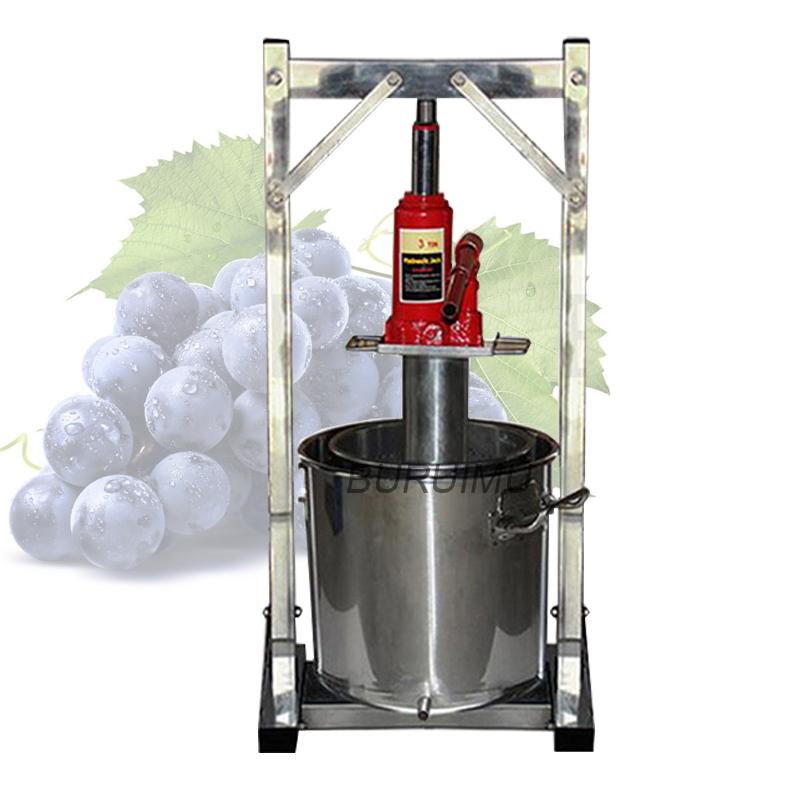 

Household Stainless Steel Grape Wine Pressing Making Machine Fruit Press Filter Equipment Crushing Oil Juicers