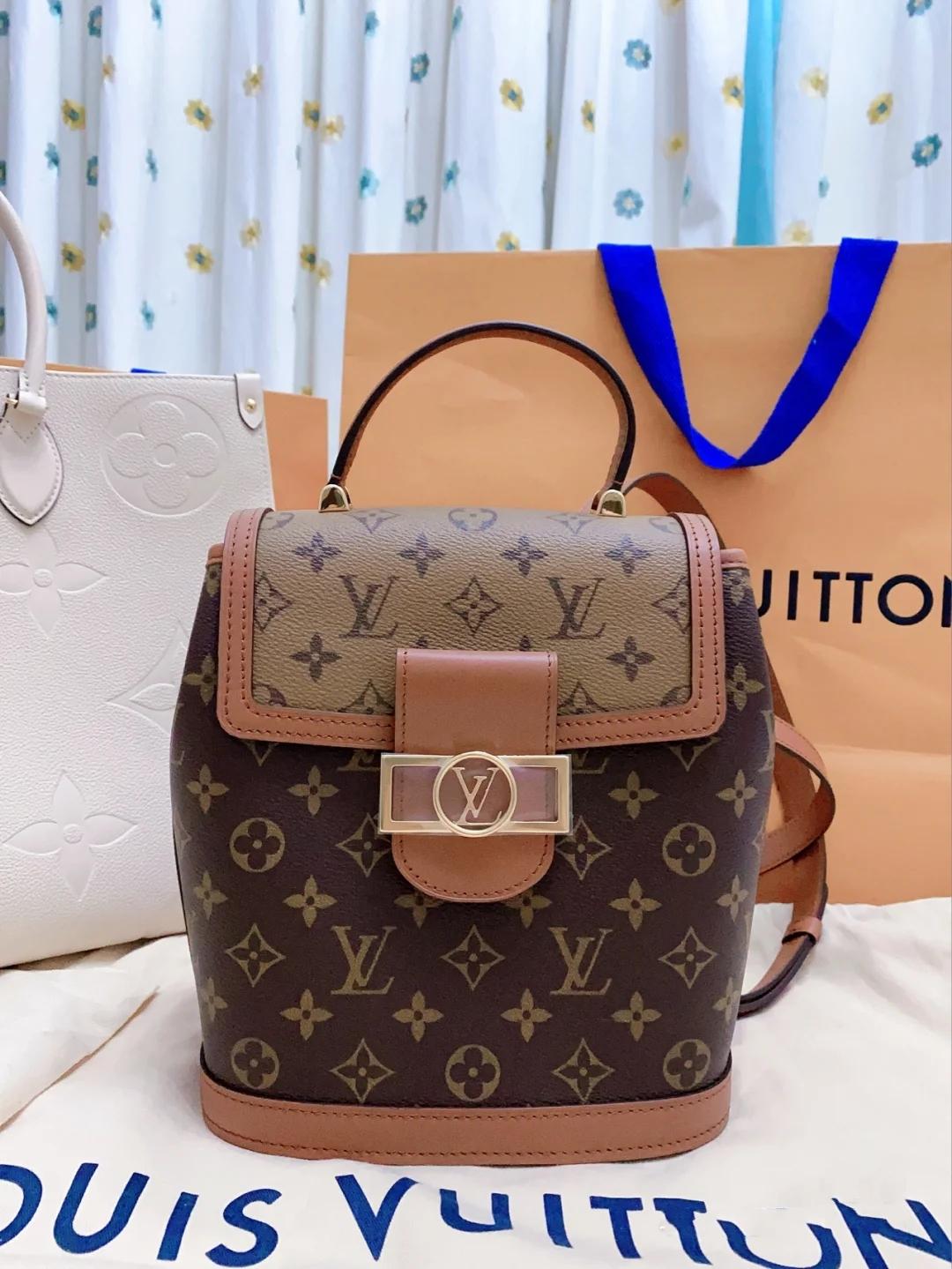 

lv LOUIS BAG VITTON 2021 Designers leather Dauphine Women Handbags fashion Backpack Luxurys Shoulder Bags buckle clutch
