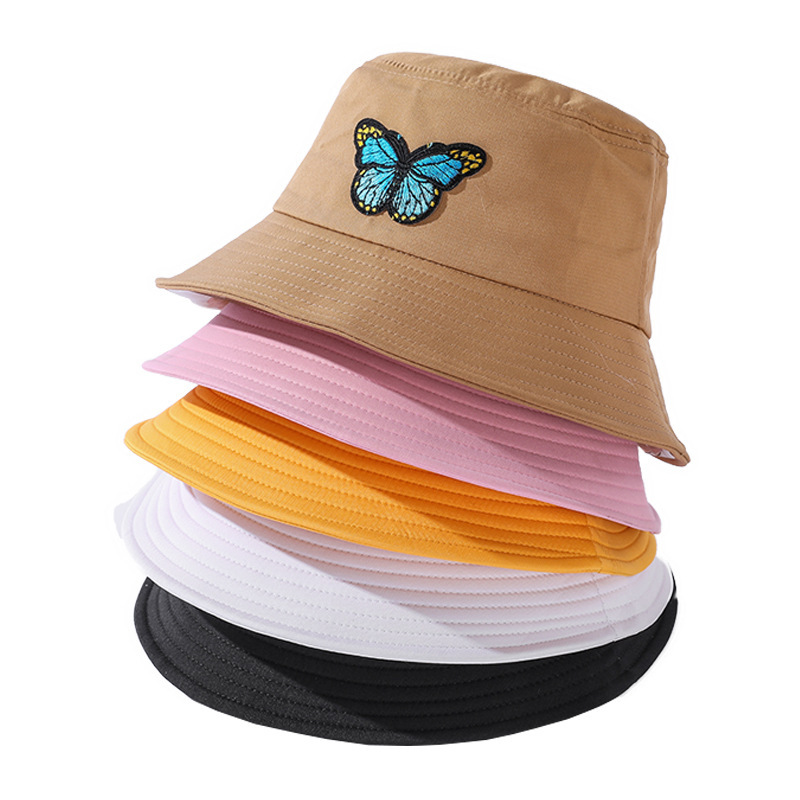 

Unisex Spring Foldable Bucket Hat Women Summer Sunscreen Fishing Hunting Cap Men Basin Chapeau Sun Prevent Hat Student, White