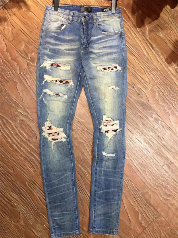 

New Design Arrivals Mens Jeans Designer Jeans PatchJeans Casual Men Pants High Quality High Street Biker Luxyrys Denim Pants Size W29-W40, Blue