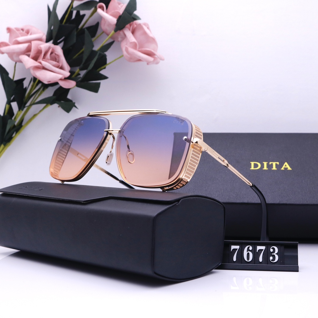 

2022 DITA Luxury- High Quality Classic Sunglasses Designer Brand Mens Womens Sun Glasses Eyewear Metal Glass Lenses