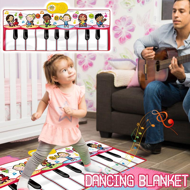 

Large Baby Musical Carpet Keyboard Playmat Music Play Mat Piano Early Learning Educational Toys For Children Kids Puzzle Gifts Carpets