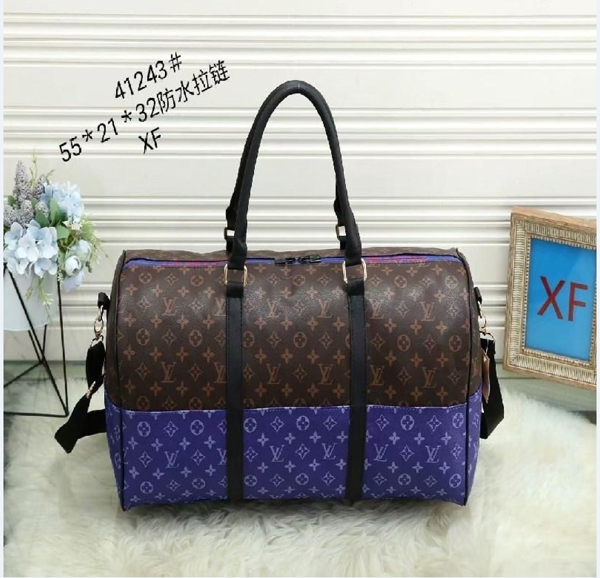 

1-28 tote Designer Handbag 55cm DUFFLE Man Travel Bag Men Duffel Backpack Outdoor Luggage bag Male Messenger Bags GGLVLouisVitton YSLVUTTON, White