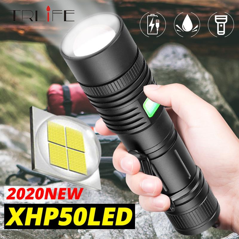 

Ultra Powerful Xlamp XHP50.2 USB Rechargeable LED Torch XHP70.2 Zoom XHP50 Lantern Use 18650 26650 Battery Flashlights Torches