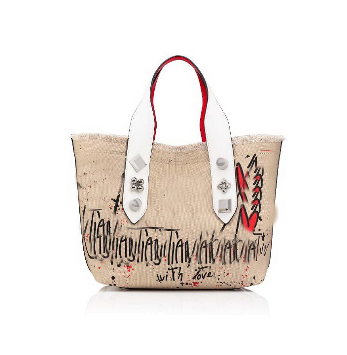 

Women Brands Shopping Bags RedBottom designer handbags totes composite small handbag canvas purse shoulder, Black