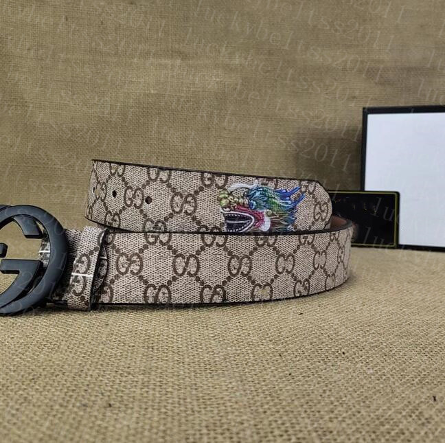 

Men's Belt Stylish Classic Plaid with Alphabet Patterns As The Christmas Gift for Family and Friends, With box +belts