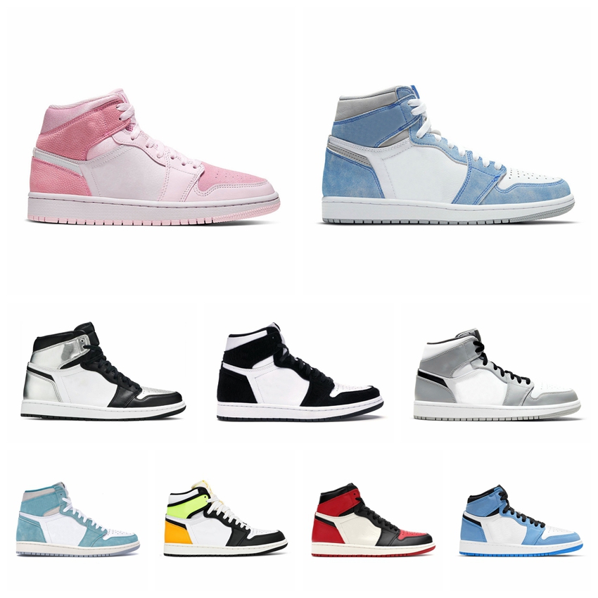 

mens basketball shoes 1s jumpman 1 women university blue hyper royal smoke grey obsidian dark mocha twist chicago pink sports sneaker trainer outdoor, #15