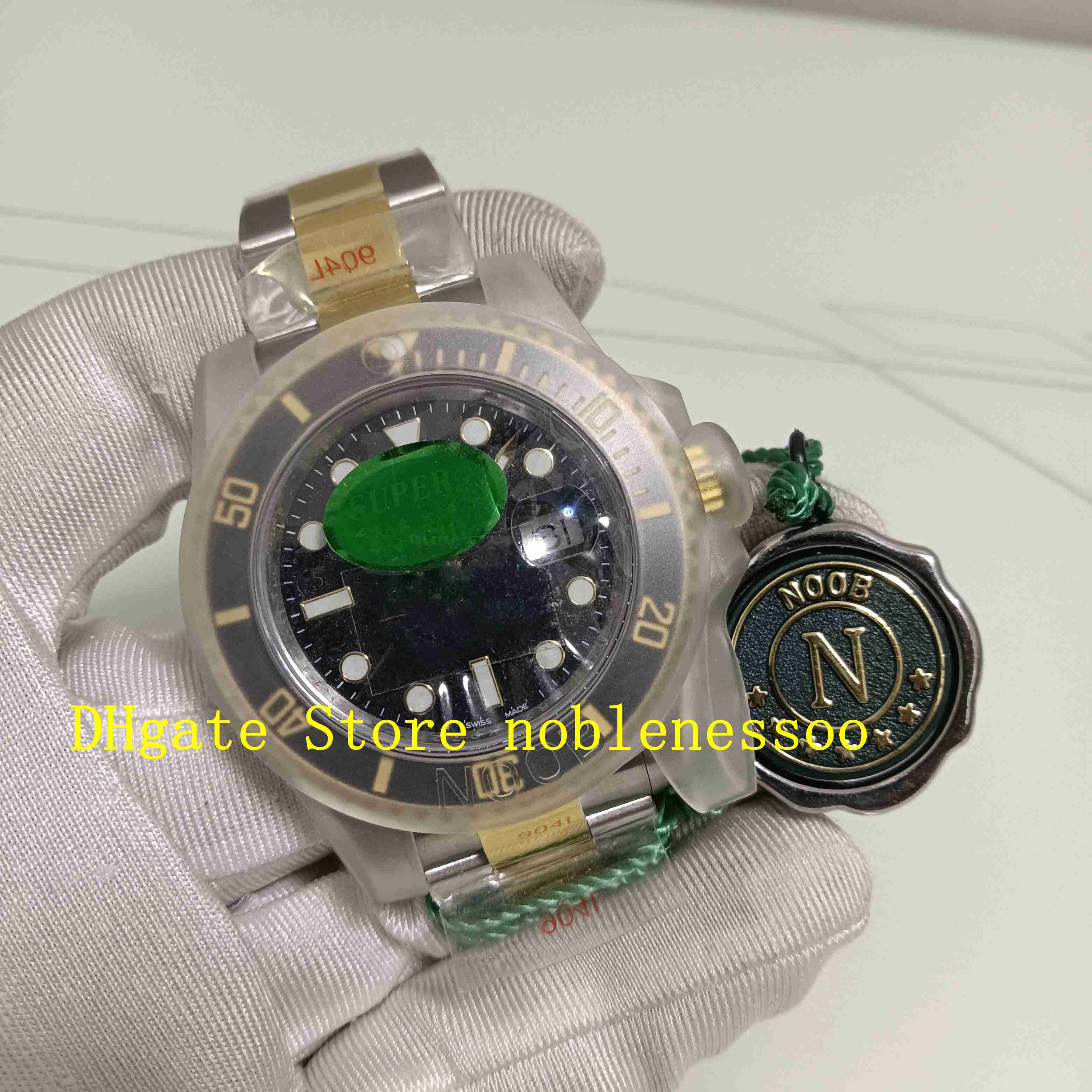 

Real Photo N Factory 904L Steel V11 Version Watch 41mm Mens 126613ln Date 126613 Yellow Gold Black Dial Ceramic Cal.3235 Men's Automatic NoobF ETA Watches, 01