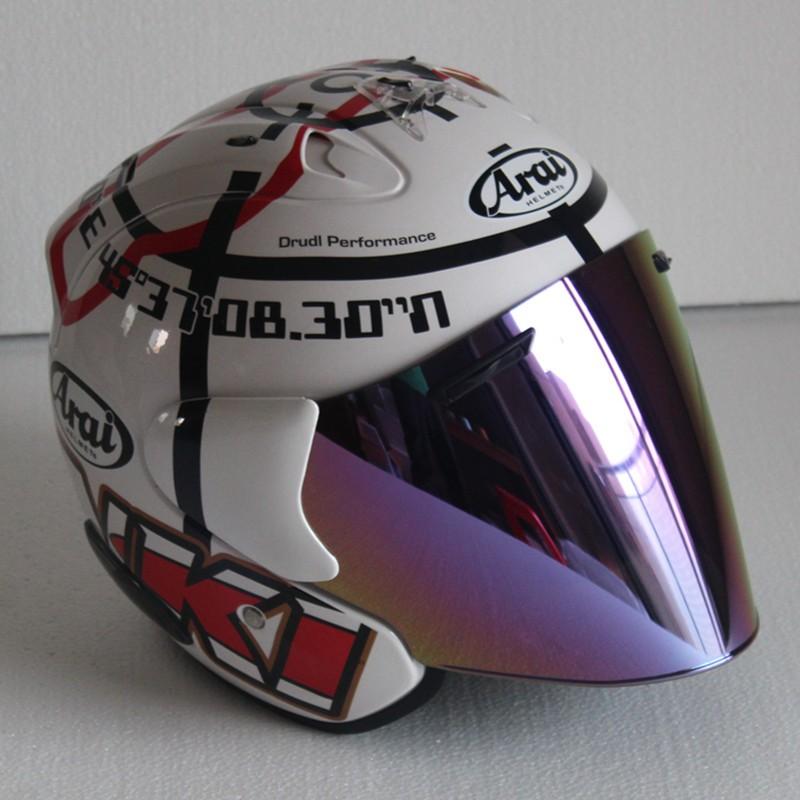 

Motorcycle Helmets Helmet Half Open Face Men Women Casco Vintage Scooter Jet Retro Pare Moto Cascos, Transparent