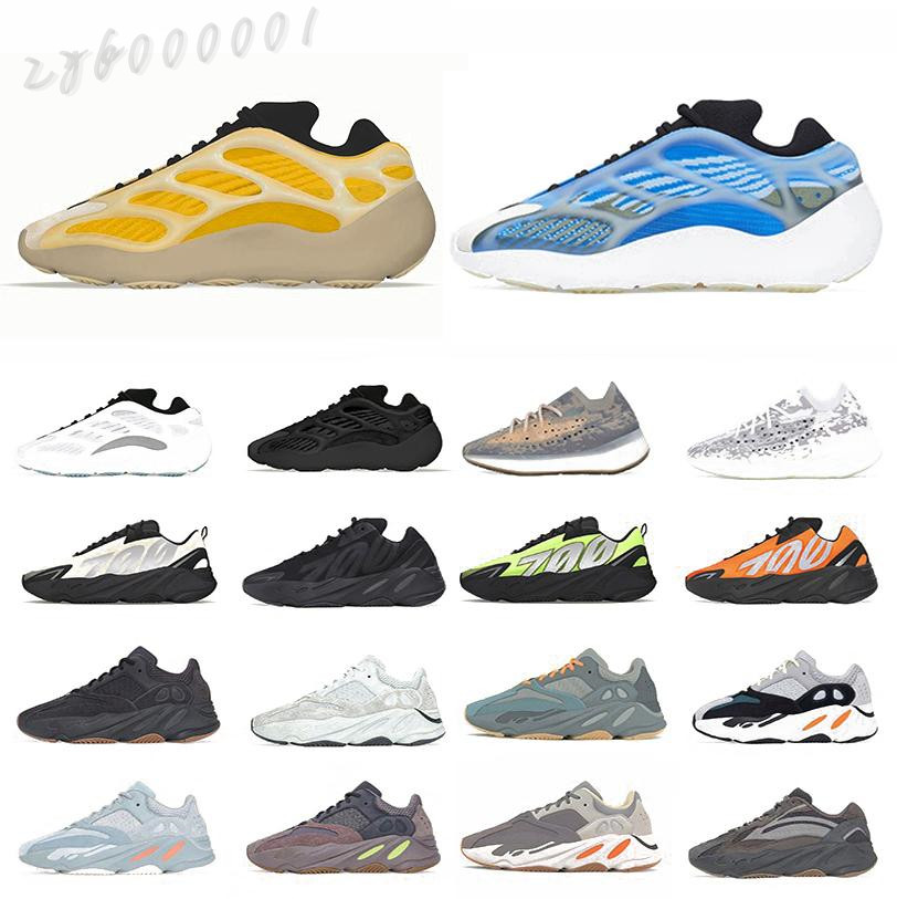 

2022 700 v3 v2 380 alien Blue Oat mens women sports shoes triple black azael mist men trainers sneakers runners SX01, #8