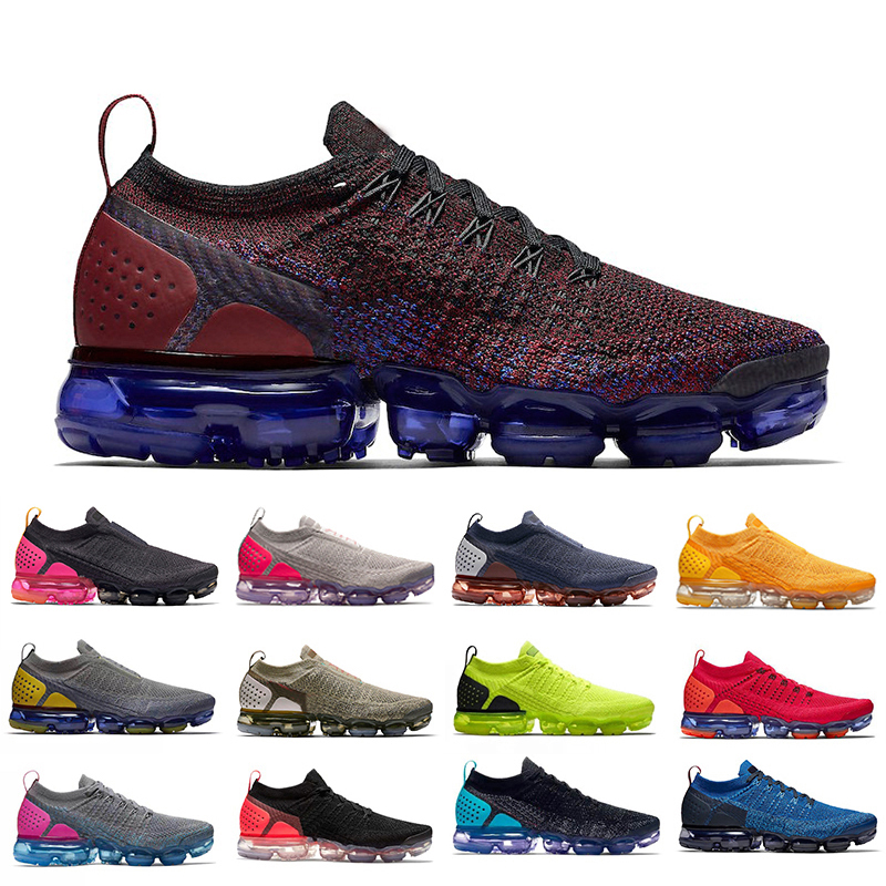 

knit mesh 2.0 mens running shoes Racer Blue Neutral Olive Moon Particle Team Red Sail Red orbit Pink Blast Oreo Hot Punch men women trainers sports shoe Fashion, Item#33