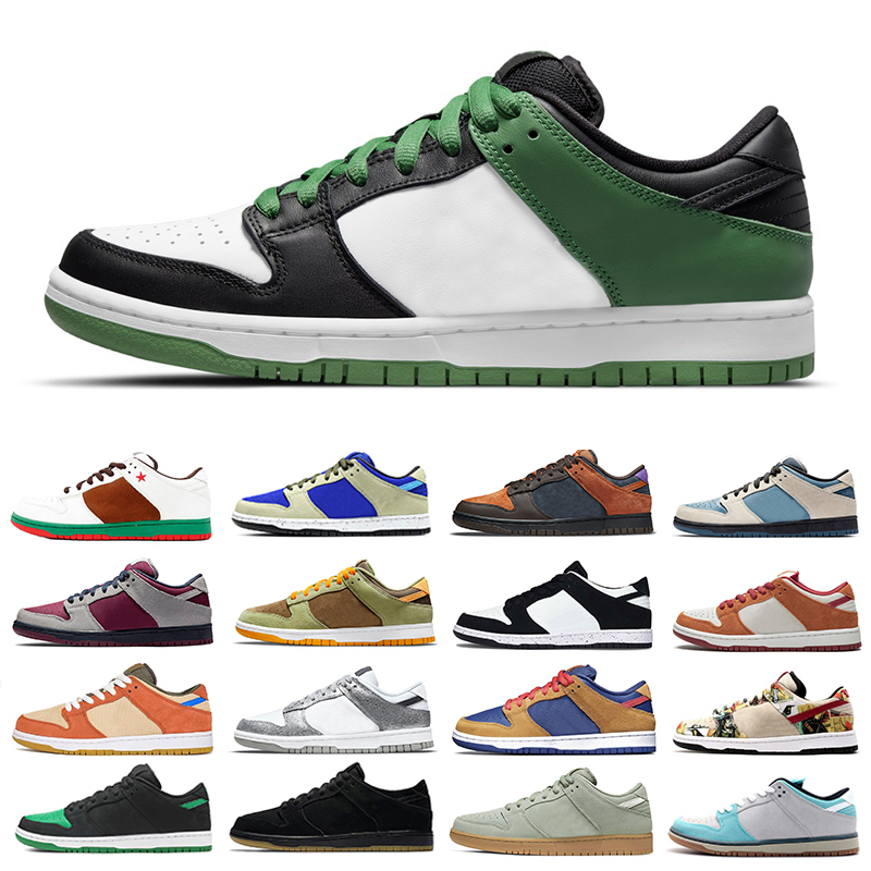 

SB Dunks low mens running shoes designer Golden Cider CClassic Green and Grey Plum coast white Syracuse Kentucky Jogging Walking men women trainers sports shoe, Pay for box