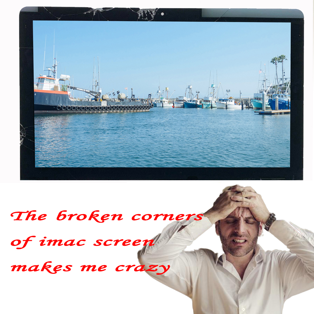 

A1419 Glass for Apple iMac 27 Inch LCD Glass Front Screen Panel Replacement Late 2014 2015 2017 2019 2020 A2115