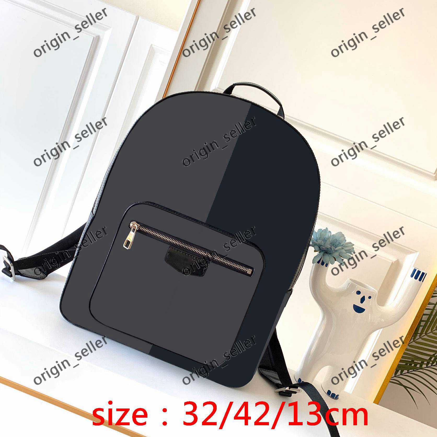 

backpack Backpacks Women men Leather Fashion Hotsale School Bags black brown Teenagers SchoolBag Multi-function large capacity pu casual fresh Exquisite pattern, Lz10 32/42/13cm