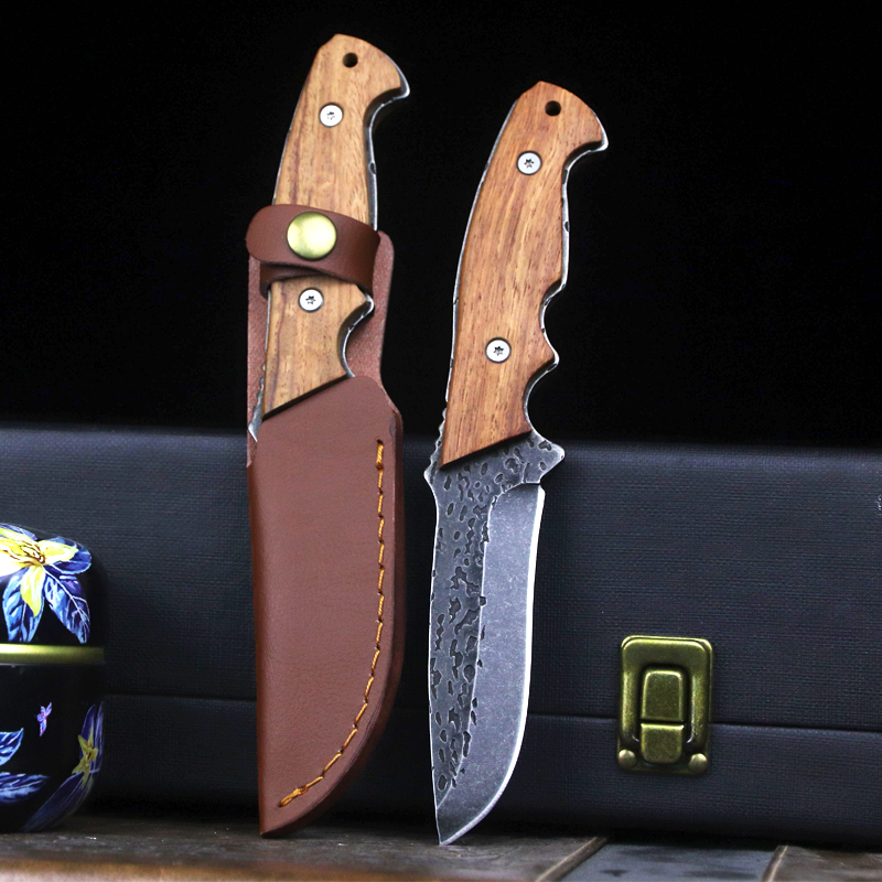 

German forged junge tactics outdoor sma straight knife camping knife high hardness junge surviva too sma hunting knife
