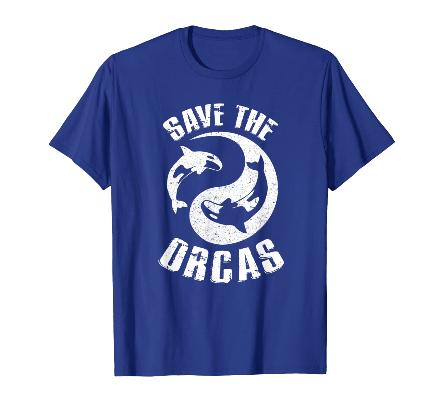 

save the orcas orca killer whale sea panda dive diving shirt, White;black