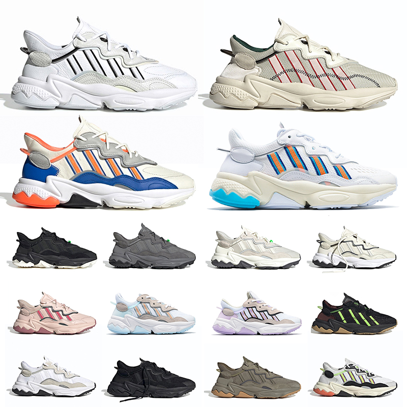 

discount Ozweego mens running shoes men women Signal Coral Triple black Trace Cargo Neon Green outdoor sports trainer sneakers 36-45, 36-45 core black