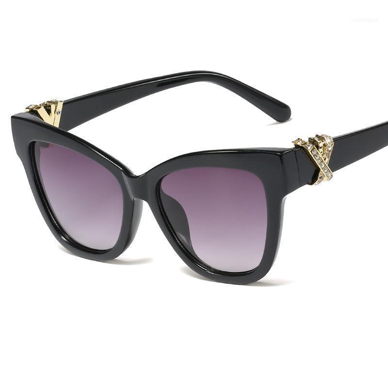 

Sunglasses MARC Female Vintage Trendy Women Fashion Cat Eye Sun Glasses Classic Lady Black UV4001