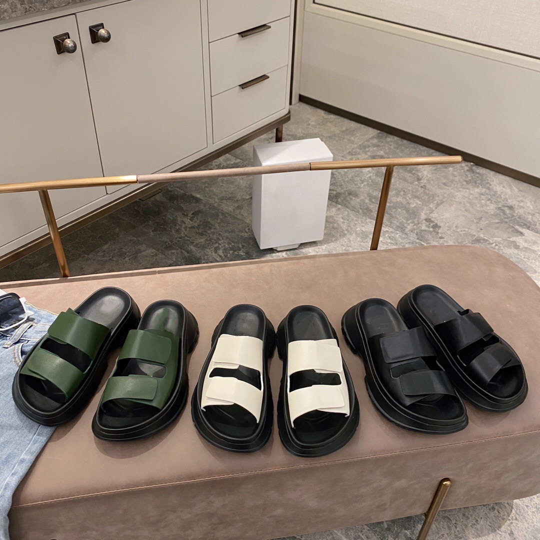 

2021 spring/summer personalized platform slippers35-40, Black