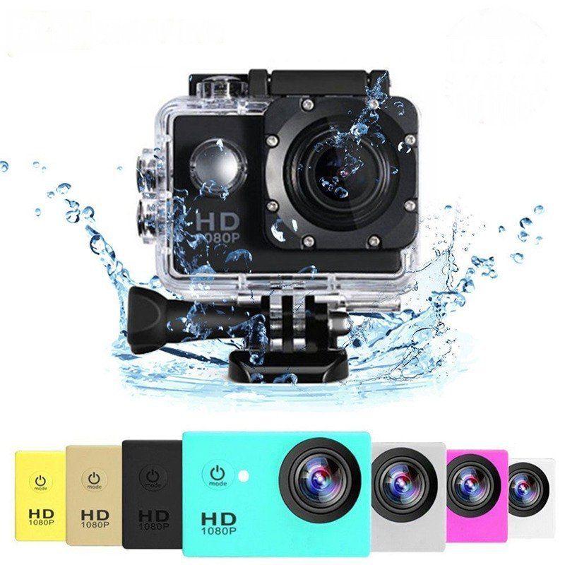 

Action Camera Car Cam HD 1080P Waterproof Underwater Helmet Video Recording Cameras Go Sport Pro Came Rear View Cameras& Parking Sensors