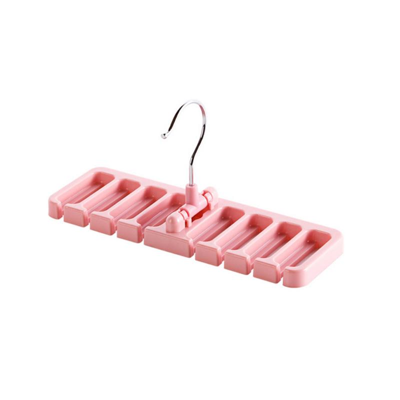

Hangers & Racks Multifunctional Necktie Tie Anti-slip Hanger Rack Scarf Organizer Belt Holder Closet Storage )