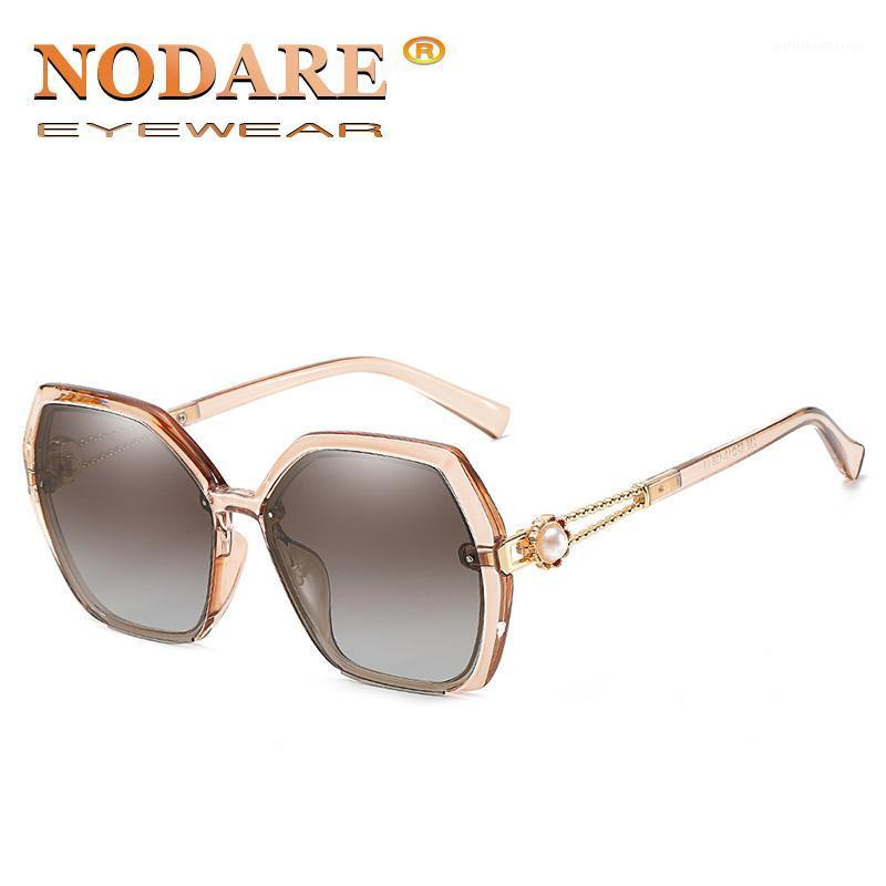 

Polarized Sunglasses Women Fashion Brand Sun Glasses Gradient Lens Oversized Metal Frame Vintage Eyewear Gafas De Sol Mujer