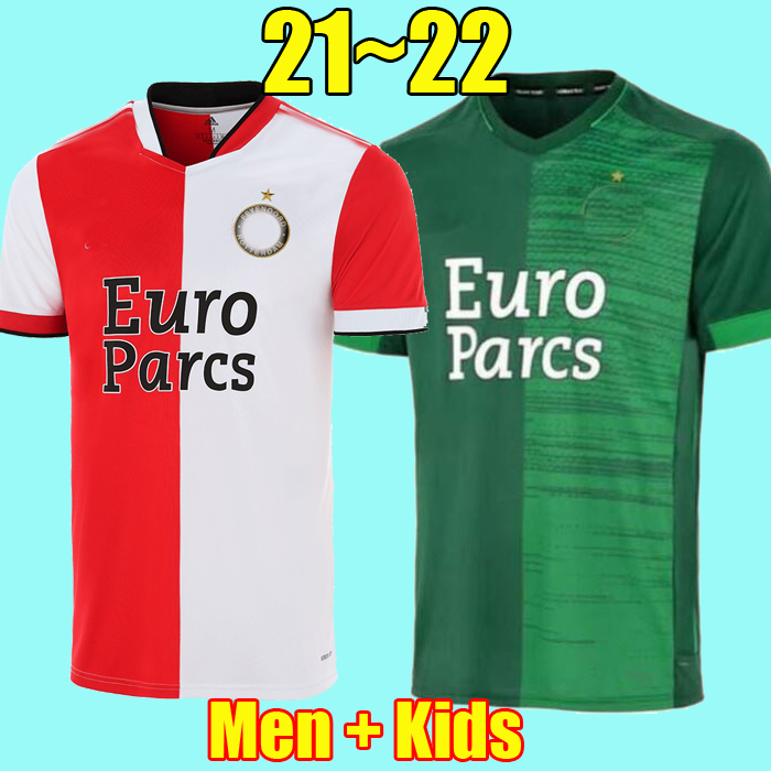 

21 22 Feyenoord V.PERSIE soccer jersey HOME away green 2021 2022 special edition Full Support JORGENSEN BERGHUIS NARSINGH BOZENIK KOKCU TOORNSTRA Men kids Kits, Player home