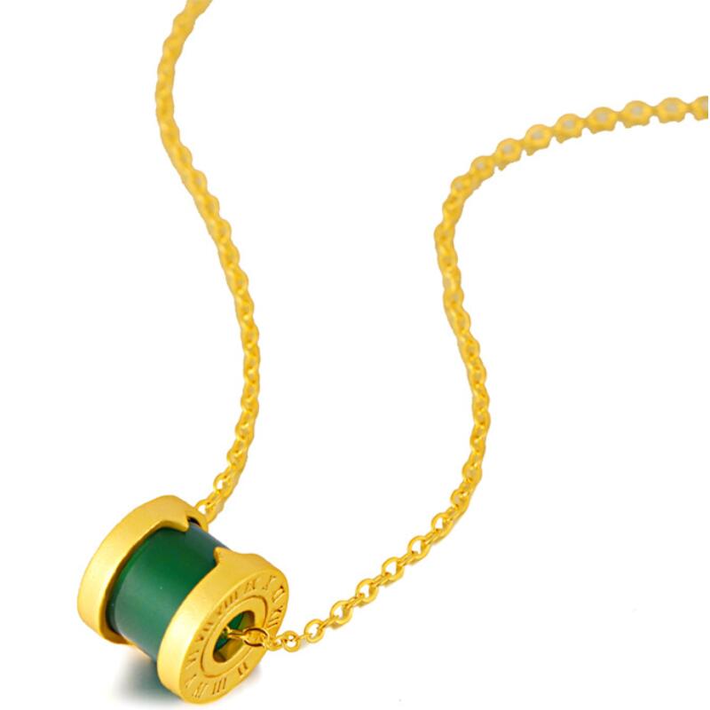 

Fashion Classic Necklace Street Brand Unisex Bracelet Designer Rings Circle Luxury Pendant Necklaces for Man Woman Jewelry