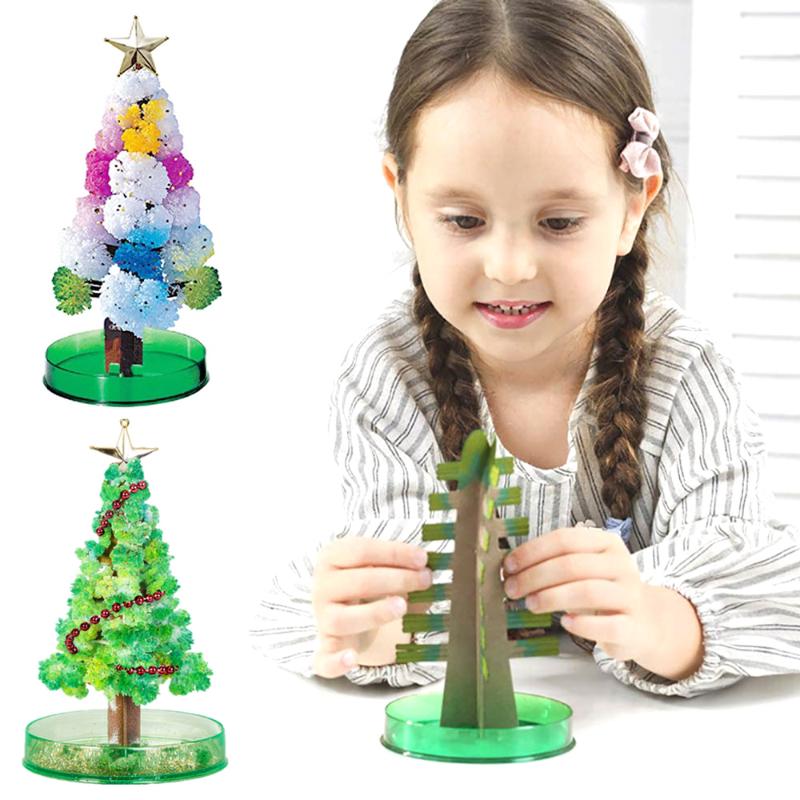 

Christmas Decorations Magic Growing Tree Year 2022 Xmas Gift Toy Adults Kids Home Festival Party Props Ornament