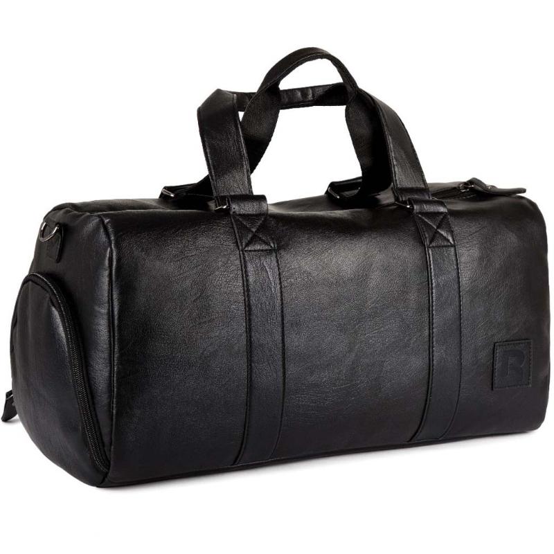 Duffel Bags High Quality Pu Leather Waterproof Handbag Men Fashion Outdoor Weekend Bag Large Capacity Women Travel Luggage *-image-703940091