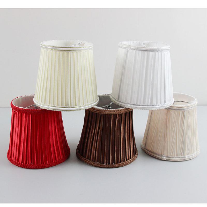 

Lamp Covers & Shades Art Deco Crystal Wall Chandelier Fabric Lampshade Modern Cover For Home Decoration, Clip On