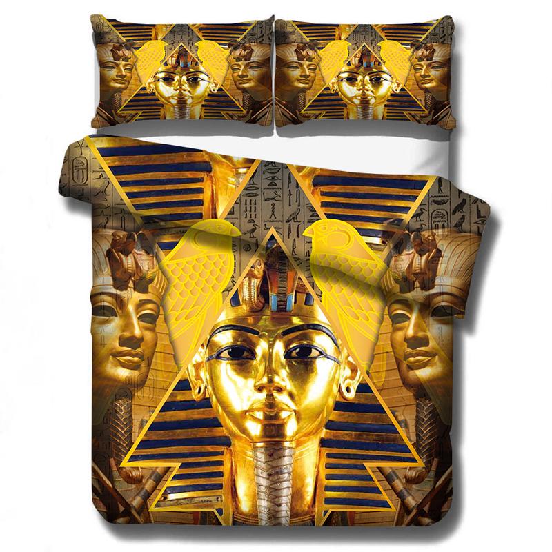 

Of Egypt 3D Bedding Set Duvet Covers African Woman National Style Comforter Sets Bedclothes Bed Linen (NO Sheet)03