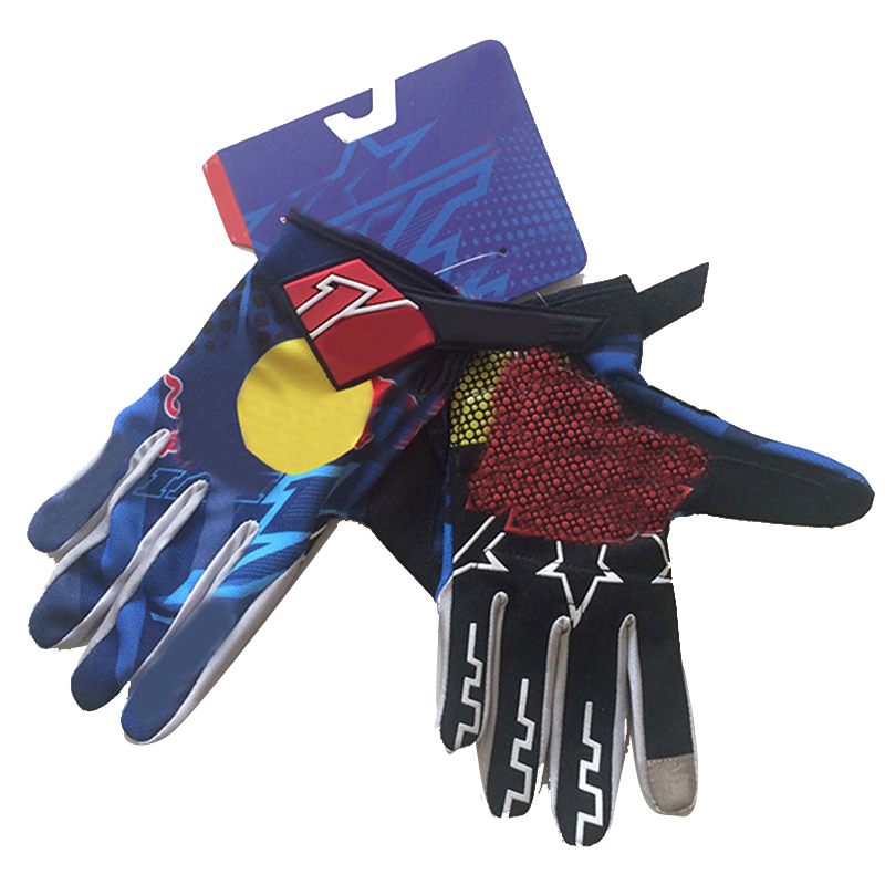 

One Pair Cycling Gloves 3D Print MTB Bike Bicycle Sports Shockproof Full Finger Hiking Mesh Cycling Glovesg