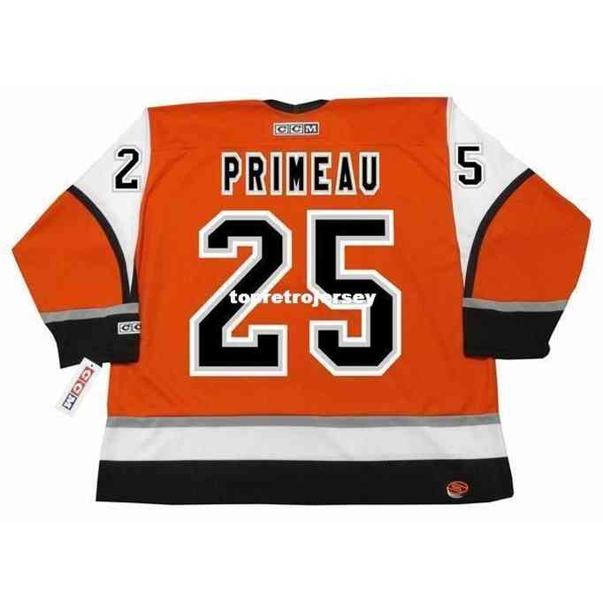 

Wholesale Mens Keith Primeau 2003 Ccm Alternate Cheap Retro Hockey Jersey, Orange