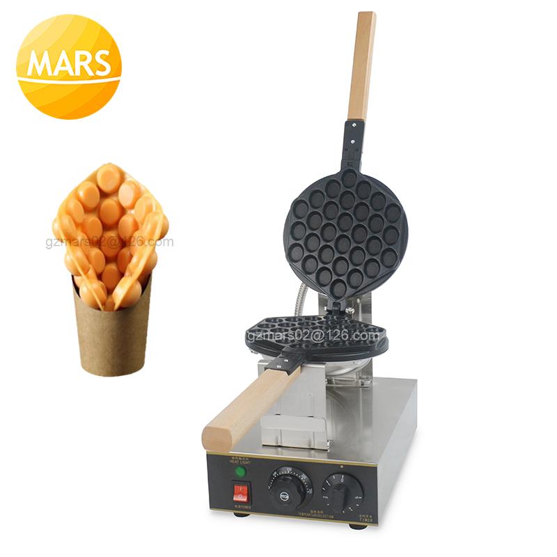 

Commercial Hong Kong Waffle Maker Ice Cream Egg Waffles Eggettes Puff Bubble Baking Equipment Non Stick Iron Pan Oven Bread Makers