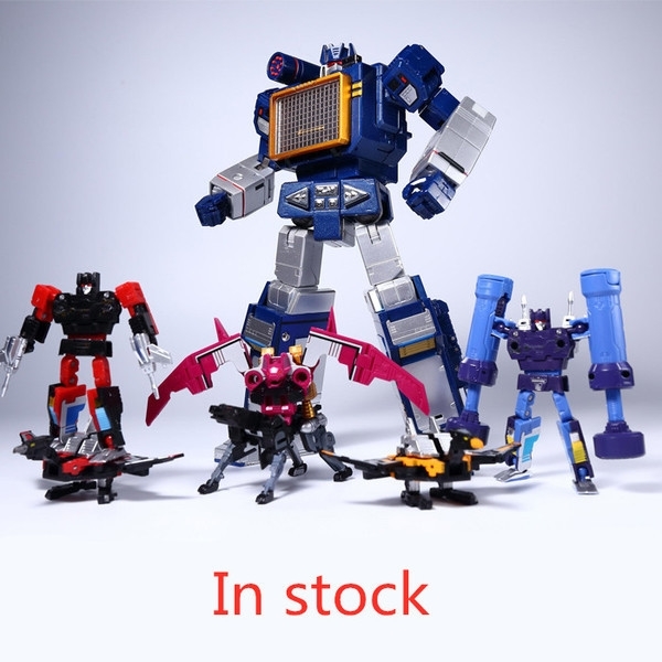 

G1 Transformation THF THF-01J Soundwave THf Tape Corps THF01J THF01-JOne Tape walkman MasterPiece MP13 MP-13 Action Figure Robot C0323, B without box