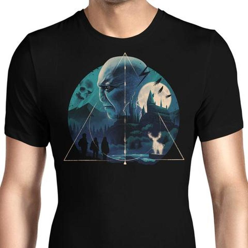 

European Ins Style Moon Pattern Men's and Women's Slim Short-sleeved Loose and Comfortable Black Purple, White;black