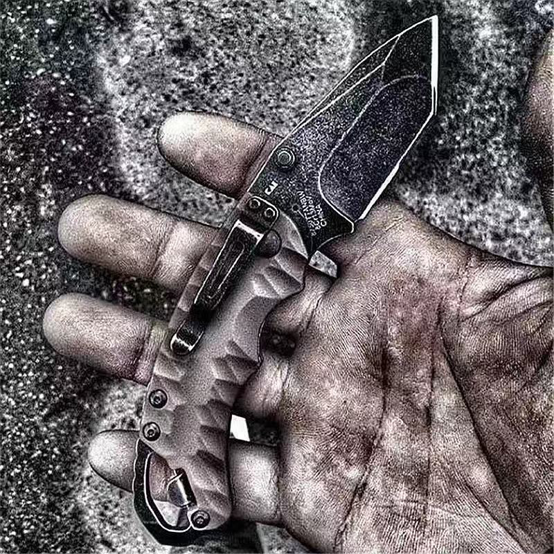

OEM Kershaw Knife 3 Styes 8750 Foding knife 8cr13mov Bade Outdoor Hunting Camping Pocket Portabe Sef-Defense Tactics EDC