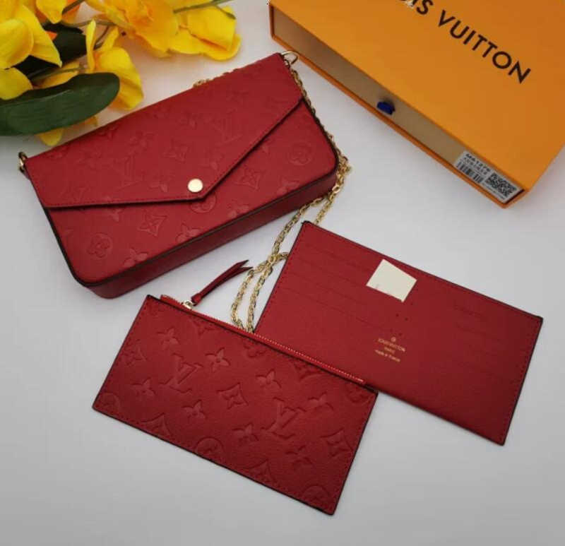 

female shoulder brand 2020 iconic designer chain bag luxury bag m61276 spring handbags retro handles old bags totes flower cross body ba