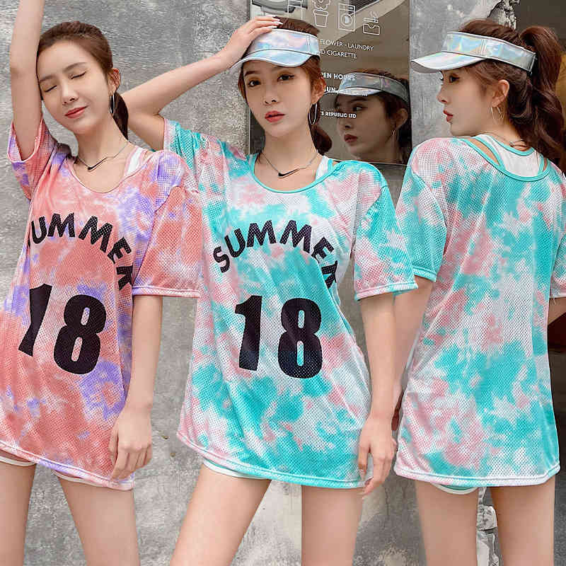 Bikini Sports Swimsuit 2021 Women&#039;s Split Sunscreen Conservative Flat Angle Skirt Slim Spring Swimming-image-674191118