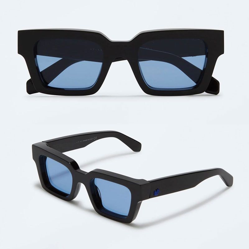 Designer sunglasses OMRI012 classic black full-frame eye protection fashion OFF 012 men glasses UV400 protective lenses Sunglassess for Women in original box