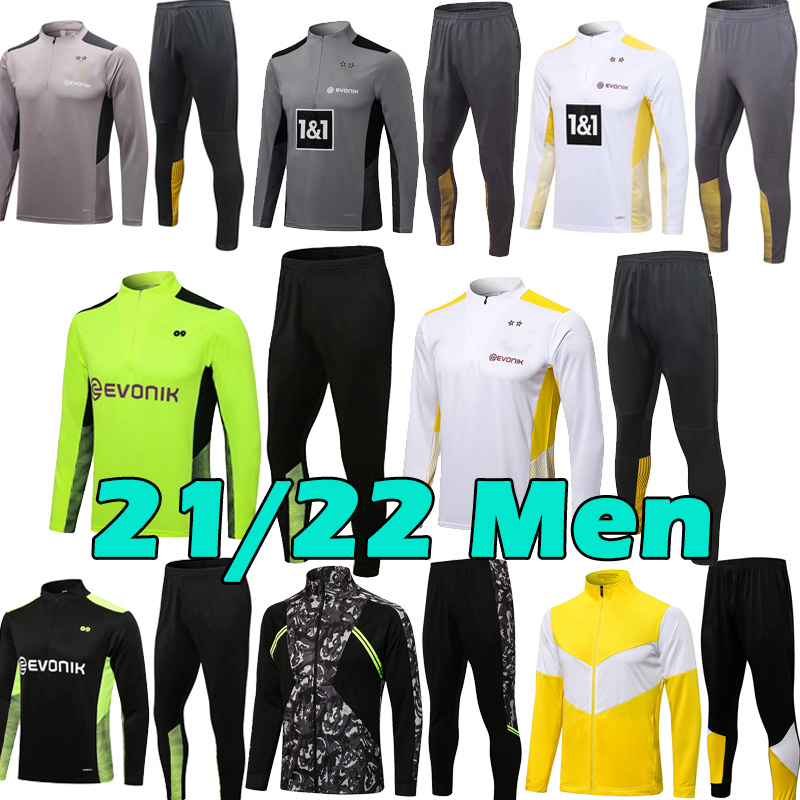 

21/22 Soccer Jerseys full zipper training doRTmuNd football shirts tracksuit jacket Survetement 2021 2022 HAALAND SANCHO REYNA BELLINGHAM Men Jackets Tracksuits, Duote